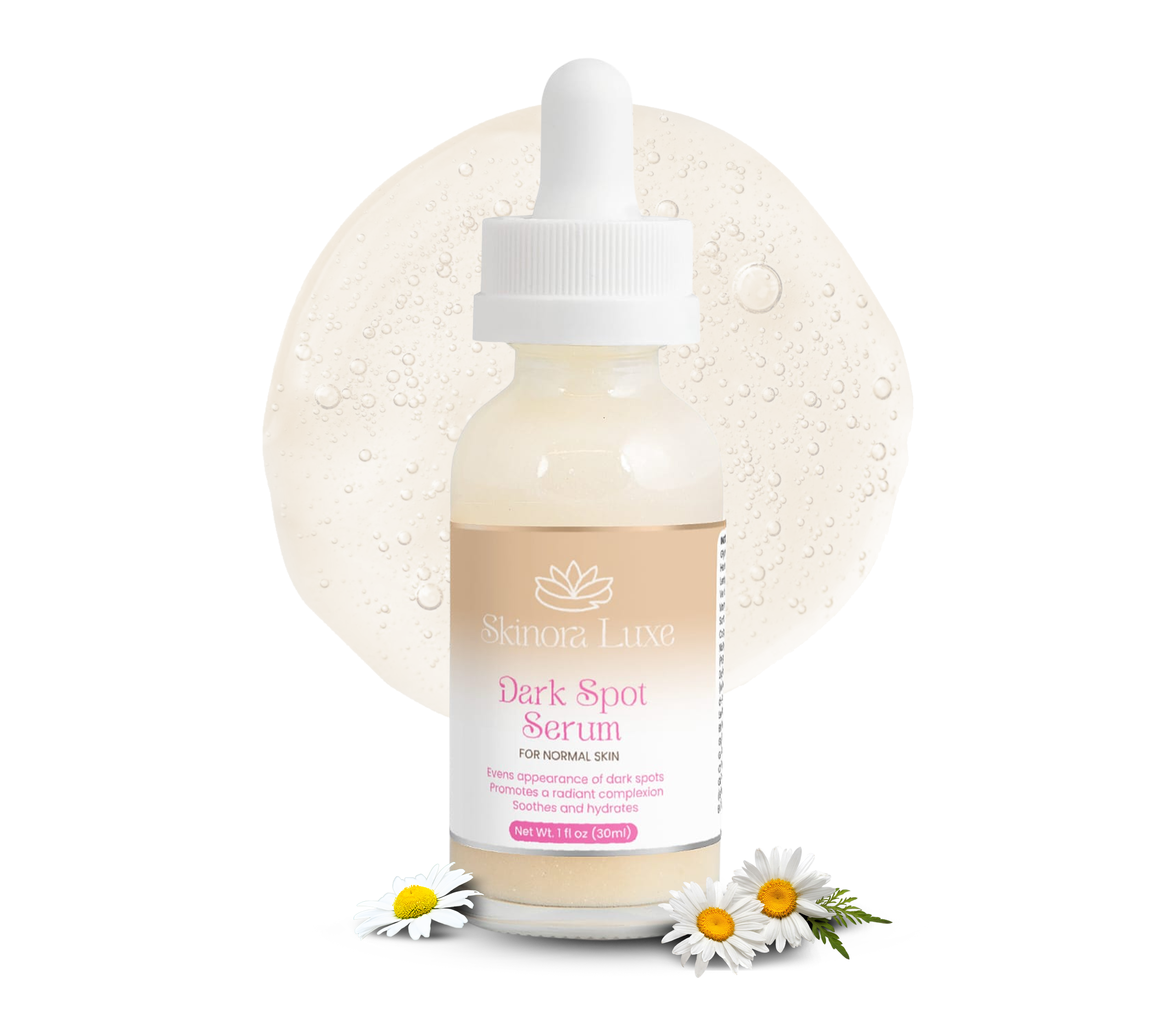 SKINORA LUXE Glow Serum for Uneven Skin Tone – Brightening Face Serum with Niacinamide, Hexylresorcinol & Botanical Extracts – Helps Improve Skin Radiance – 1 fl oz